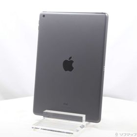 (中古)Apple iPad 第7世代 32GB スペースグレイ MW742J/A Wi-Fi(196-ud)