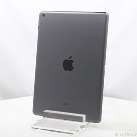 (中古)Apple iPad 第7世代 32GB スペースグレイ MW742J/A Wi-Fi(371-ud)