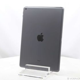 (中古)Apple iPad 第7世代 32GB スペースグレイ MW742J/A Wi-Fi(295-ud)