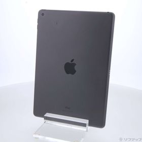 (中古)Apple iPad 第7世代 32GB スペースグレイ MW742J/A Wi-Fi(198-ud)