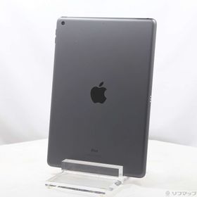 (中古)Apple iPad 第7世代 32GB スペースグレイ MW742J/A Wi-Fi(377-ud)