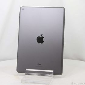(中古)Apple iPad 第7世代 32GB スペースグレイ MW742J/A Wi-Fi(276-ud)