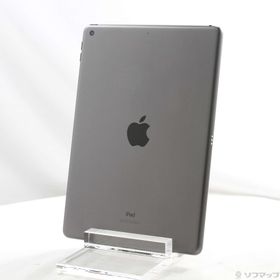 (中古)Apple iPad 第7世代 32GB スペースグレイ MW742J/A Wi-Fi(269-ud)