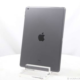 (中古)Apple iPad 第7世代 32GB スペースグレイ MW742J/A Wi-Fi(276-ud)