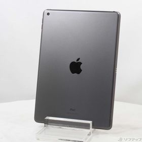 (中古)Apple iPad 第7世代 32GB スペースグレイ MW742J/A Wi-Fi(377-ud)