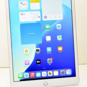 Wi-Fiモデル Apple iPad7 Wi-Fi 32GB iPadOS18.1.1 シルバー MW752J/A 初期化済【中古】