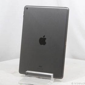 (中古)Apple iPad 第7世代 128GB スペースグレイ MW772J/A Wi-Fi(198-ud)