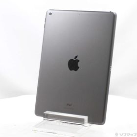 (中古)Apple iPad 第7世代 128GB スペースグレイ MW772J/A Wi-Fi(352-ud)