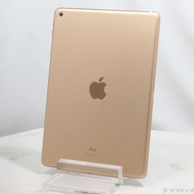 (中古)Apple iPad 第7世代 128GB ゴールド MW792J/A Wi-Fi(258-ud)