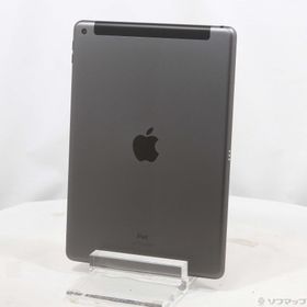 (中古)Apple iPad 第7世代 128GB スペースグレイ MW6E2J/A auロック解除SIMフリー(377-ud)