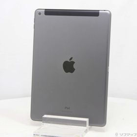 (中古)Apple iPad 第7世代 32GB スペースグレイ MW6A2J/A SoftBank(344-ud)