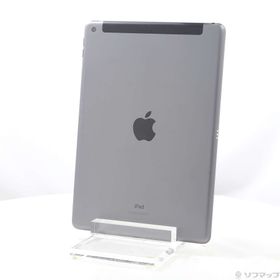 (中古)Apple iPad 第7世代 128GB スペースグレイ MW6E2J/A auロック解除SIMフリー(344-ud)