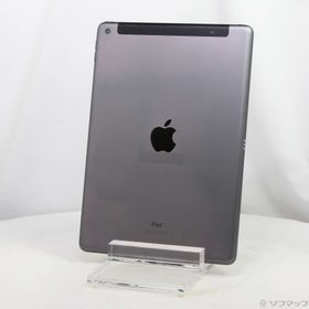 (中古)Apple iPad 第7世代 32GB スペースグレイ MW6A2J/A auロック解除SIMフリー(276-ud)
