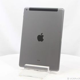(中古)Apple iPad 第7世代 32GB スペースグレイ MW6A2J/A SIMフリー(368-ud)