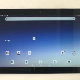 セイモバイル★中古Bランク SIMフリーdocomo dtab チャコールグレー 64GB d-51C