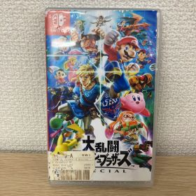 ￥【動作未確認】Nintendo Switch 大乱闘スマッシュブラザーズ SPECIAL パッケージ版 ケース・チラシ付【ゲームソフトゲーム機3】【3】