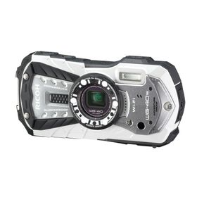 RICOH 防水デジタルカメラ RICOH WG-40W ホワイト 防水14m耐ショック1.6m耐寒-10度 RICOH WG-40W WH 0468