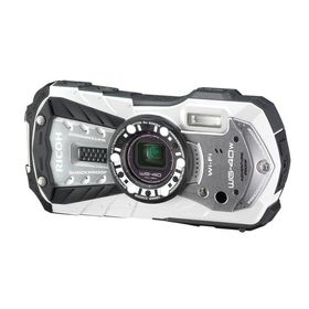 【中古】RICOH 防水デジタルカメラ RICOH WG-40W ホワイト 防水14m耐ショック1.6m耐寒-10度 RICOH WG-40W WH