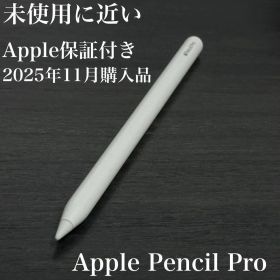 未使用に近い 保証付き 2025年11月購入品 Apple Pencil Pro