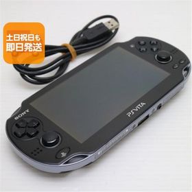 超美品 PCH-1100 PS VITA ブラック 即日発送 game SONY PlayStation 3G/Wi-Fi 本体 あすつく 土日祝発送OK