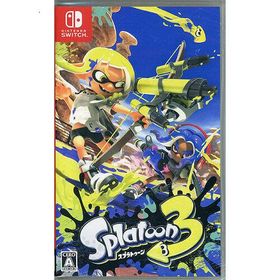 爆買【ゆうパケット対応】スプラトゥーン3(Splatoon 3) Nintendo Switch