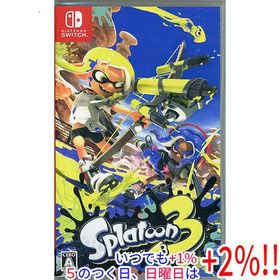 スプラトゥーン3(Splatoon 3) Nintendo Switch【いつでも+1％！5のつく日と日曜日は+2%！】 爆買