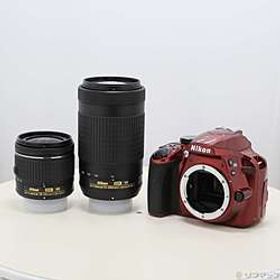〔中古品〕 NIKON D3400 ダブルズームキット (レッド)〔中古品〕 NIKON D3400 ダブルズームキット (レッド)