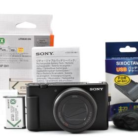新品級 ソニー VLOGCAM ZV-1 II ZV-1M2 ブラック H483