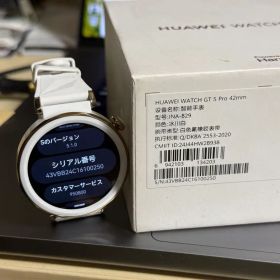 HUAWEI WATCH GT 5 Pro 42mm ホワイト 海外版