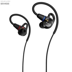 ソニー ステレオイヤホン IER-M500 B ブラック色