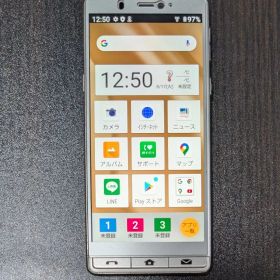 SHARP a001sh シンプルスマホ5 ゴールド 32gb
