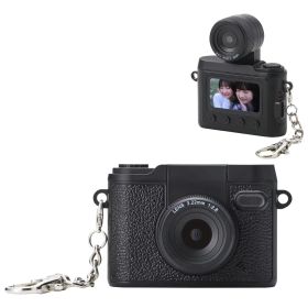 エレコム 自撮りができるセルフィーミニカメラ「CMR-DTC01」（ブラック） CMR-DTC01BK ELECOM