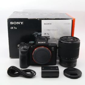 【シャッター回数：7400回】SONY α7III ILCE-7M3K レンズキット 28-70mm付属 ブラック〔SONY Eマウント〕