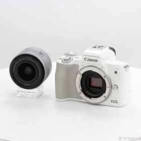 ソフマップ 〔中古品〕 EOS Kiss M2 EF-M15-45 IS STM レンズキット ホワイト【305】