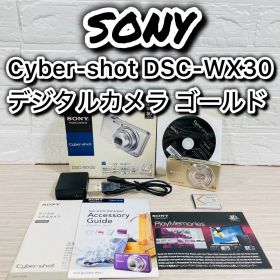 SONY Cyber-shot DSC-WX30 デジタルカメラ ゴールド