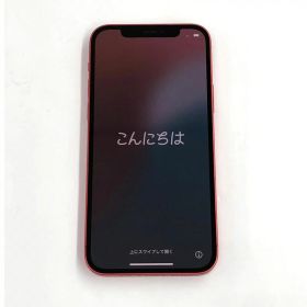 【中古】au Apple iPhone 12 64GB プロダクトレッド MGHQ3J/A【製造番号(IMEI)：353045114711045】【利用制限：○】《家電・山城店》Y292