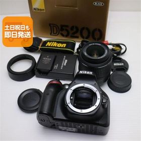 新品同様 Nikon D5200 ブラック ボディ 即日発送 デジ1 Nikon デジタルカメラ 本体 あすつく 土日祝発送OK