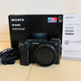 SONY α6400 本体 ミラーレス一眼