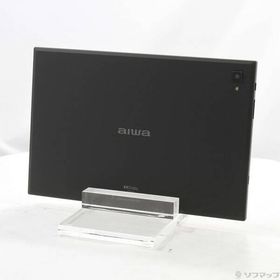 〔中古〕aiwa(アイワ) aiwa tab AS10-2(6) 128GB ブラック JA3-TBA1006-6 Wi-Fi〔198-ud〕