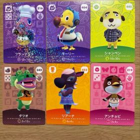 【新品】あつまれ どうぶつの森 amiiboカード 6枚セット モーリー