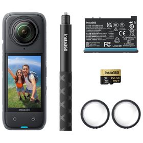 Insta360 CINSABMA-X407 アクションカメラ「Insta360 X4」アドベンチャーキット8K 360 Action Cam[CINSABMAX407] 返品種別B