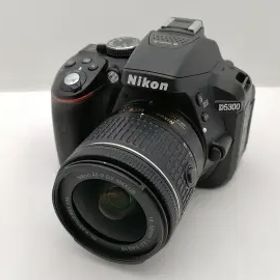 【中古】Nikon D5300 AF-P 18-55 VR キット ブラック【新宿2】保証期間１ヶ月【ランクB】