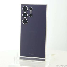 〔中古〕SAMSUNG(サムスン) Galaxy S24 Ultra 256GB チタニウムバイオレット SC-52E docomo SIMフリー〔262-ud〕