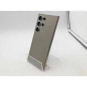 【中古】SAMSUNG docomo 【SIMフリー】 Galaxy S24 Ultra チタニウムグレー 12GB 256GB SC-52E【柏】保証期間１ヶ月【ランクC】