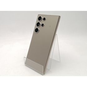 【中古】SAMSUNG au 【SIMフリー】 Galaxy S24 Ultra チタニウムグレー 12GB 256GB SCG26【ECセンター】保証期間１ヶ月【ランクC】