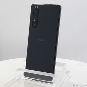 (中古)SONY Xperia 1 II 128GB ブラック AUXP1II auロック解除SIMフリー(348-ud)