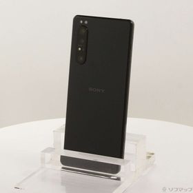 (中古)SONY Xperia 1 II 128GB ブラック AUXP1II auロック解除SIMフリー(349-ud)