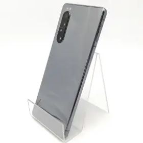 【中古】SONY docomo ahamo 【SIMロックあり】 Xperia 1 II パープル 8GB 128GB SO-51Aa【ECセンター】保証期間１ヶ月【ランクB】
