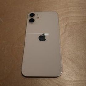 中古 【au】Apple iPhone12 mini 5.4インチ 128GB (ホワイト) MGDM3J/A 144036 状態： C:並品
