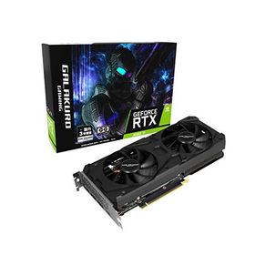 玄人志向 NVIDIA GeForce RTX3060Ti搭載 グラフィックボード GDDR6 8GB GALAKURO GAMINGシリーズ デュアルファン GG-RTX3060Ti-E8GB/DF